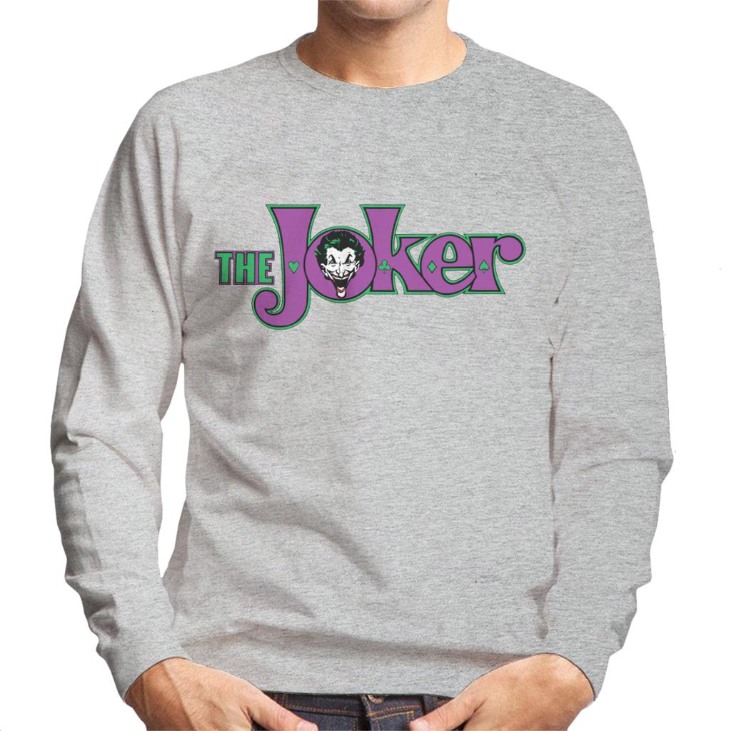 Batman The Joker Logo Men's Sweatshirt-ALL + EVERY