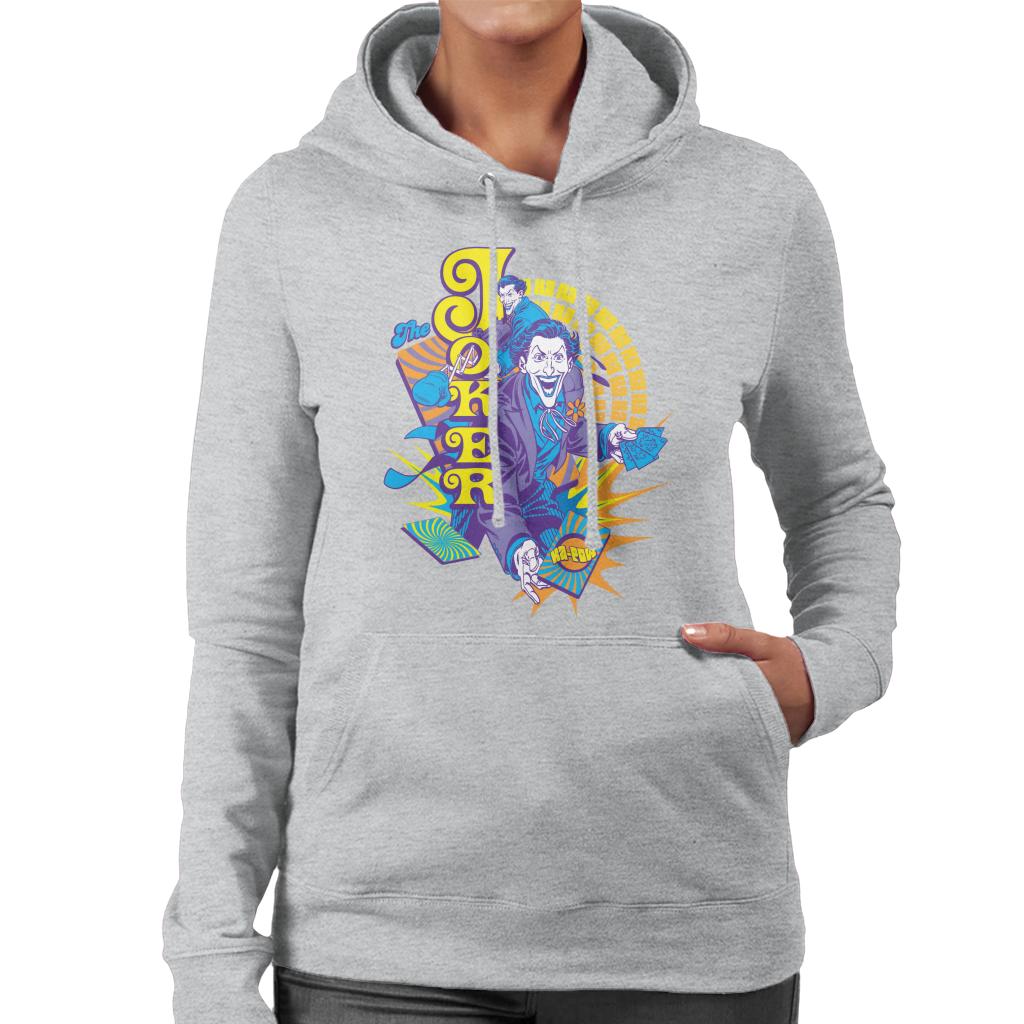 Batman The Joker Ka Pow Women's Hooded Sweatshirt-ALL + EVERY