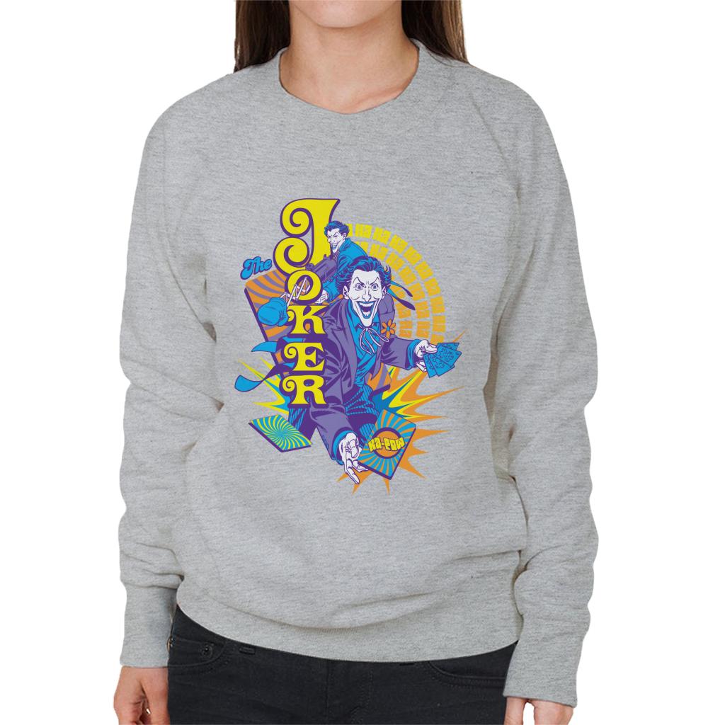 Batman The Joker Ka Pow Women's Sweatshirt-ALL + EVERY