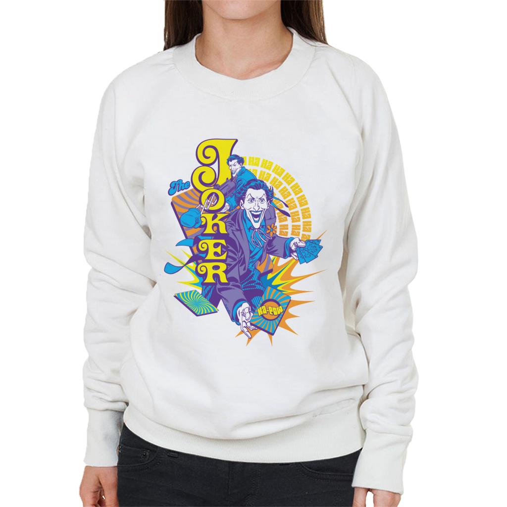 Batman The Joker Ka Pow Women's Sweatshirt-ALL + EVERY