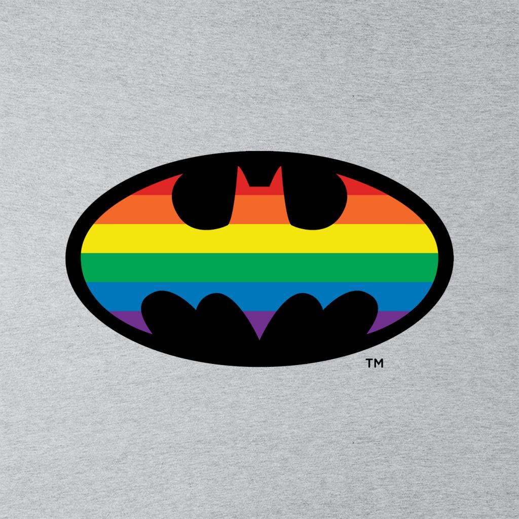 Batman Bat Symbol Rainbow Men's T-Shirt-ALL + EVERY