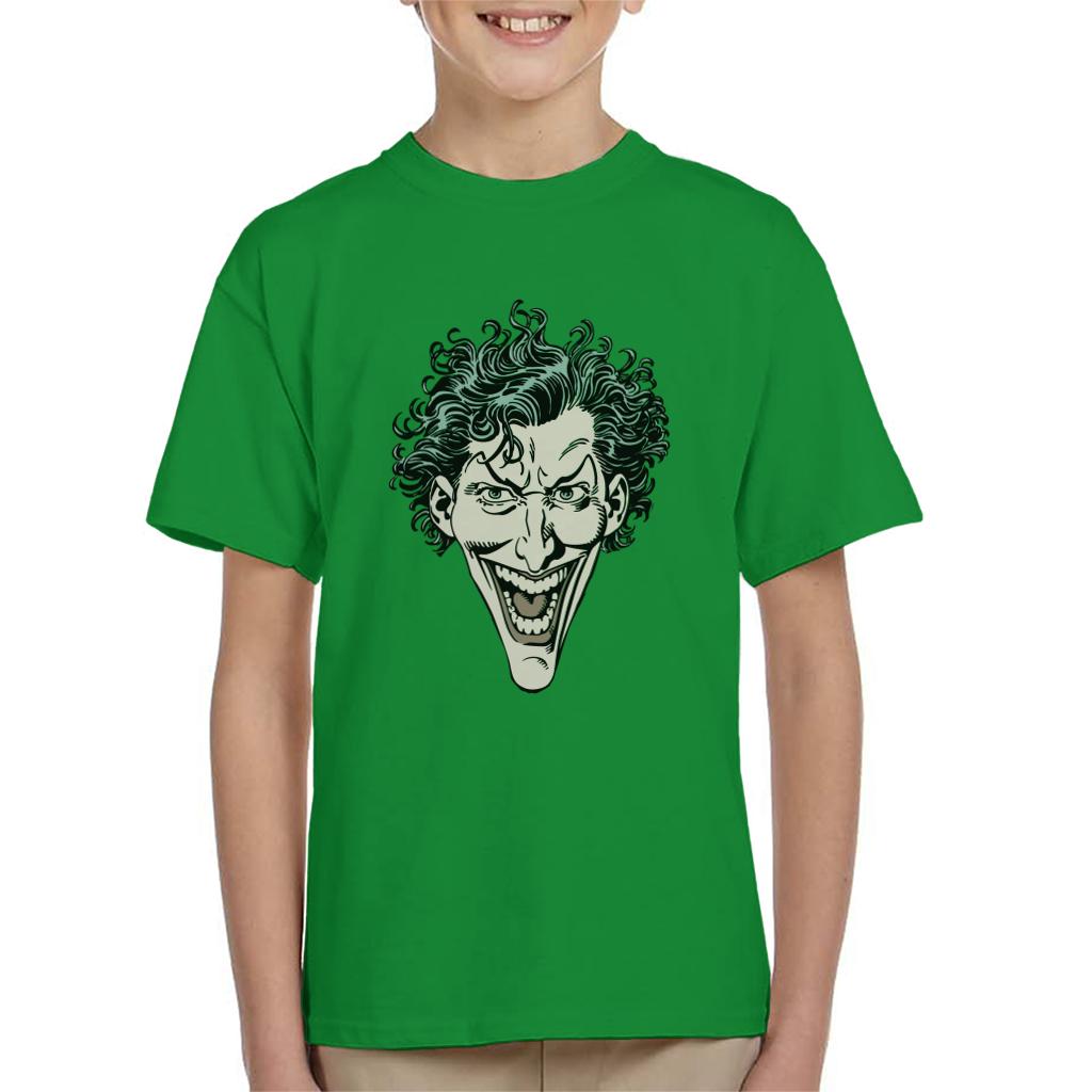 Batman The Joker Character Head Kid's T-Shirt-ALL + EVERY