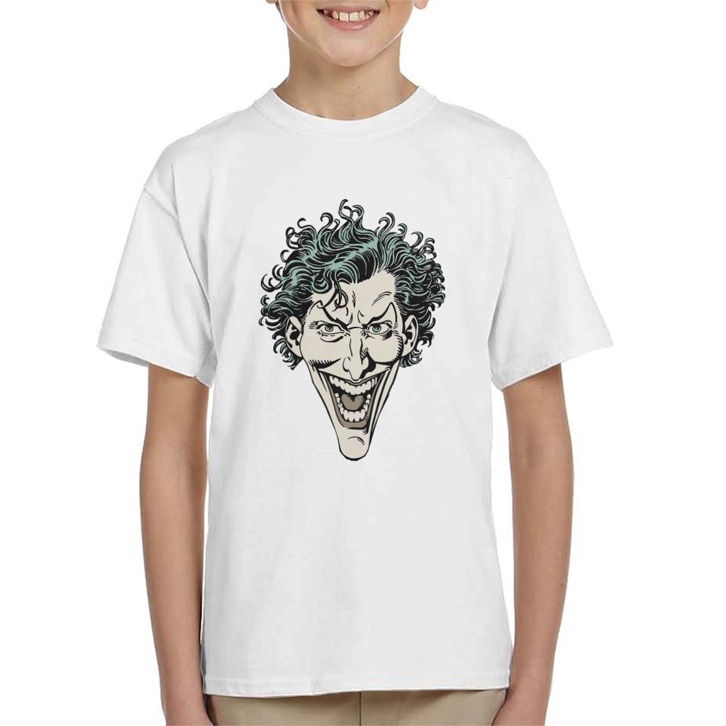 Batman The Joker Character Head Kid's T-Shirt-ALL + EVERY