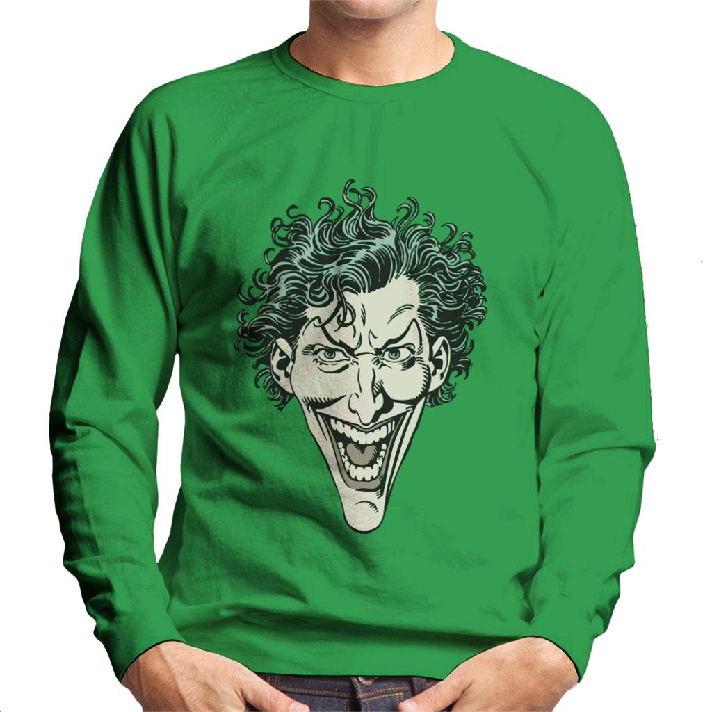 Batman The Joker Character Head Men's Sweatshirt-ALL + EVERY