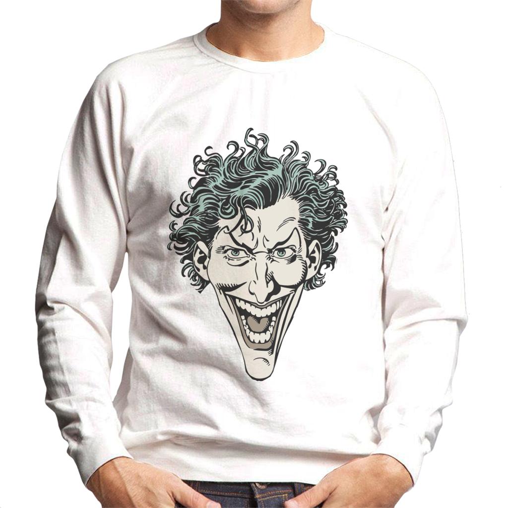 Batman The Joker Character Head Men's Sweatshirt-ALL + EVERY