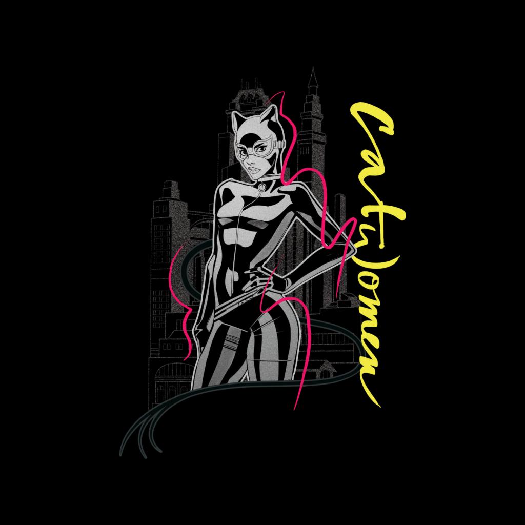 Batman Catwoman In Gotham City Women's T-Shirt-ALL + EVERY