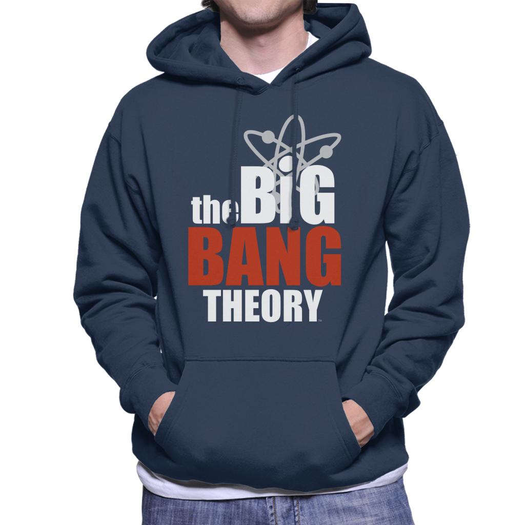 Big Bang Theory Classic Logo Men's Hooded Sweatshirt-ALL + EVERY