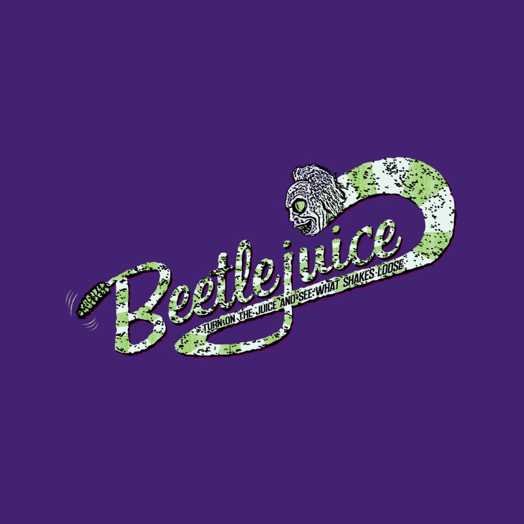 Beetlejuice Logo Turn On The Juice Women's T-Shirt-ALL + EVERY