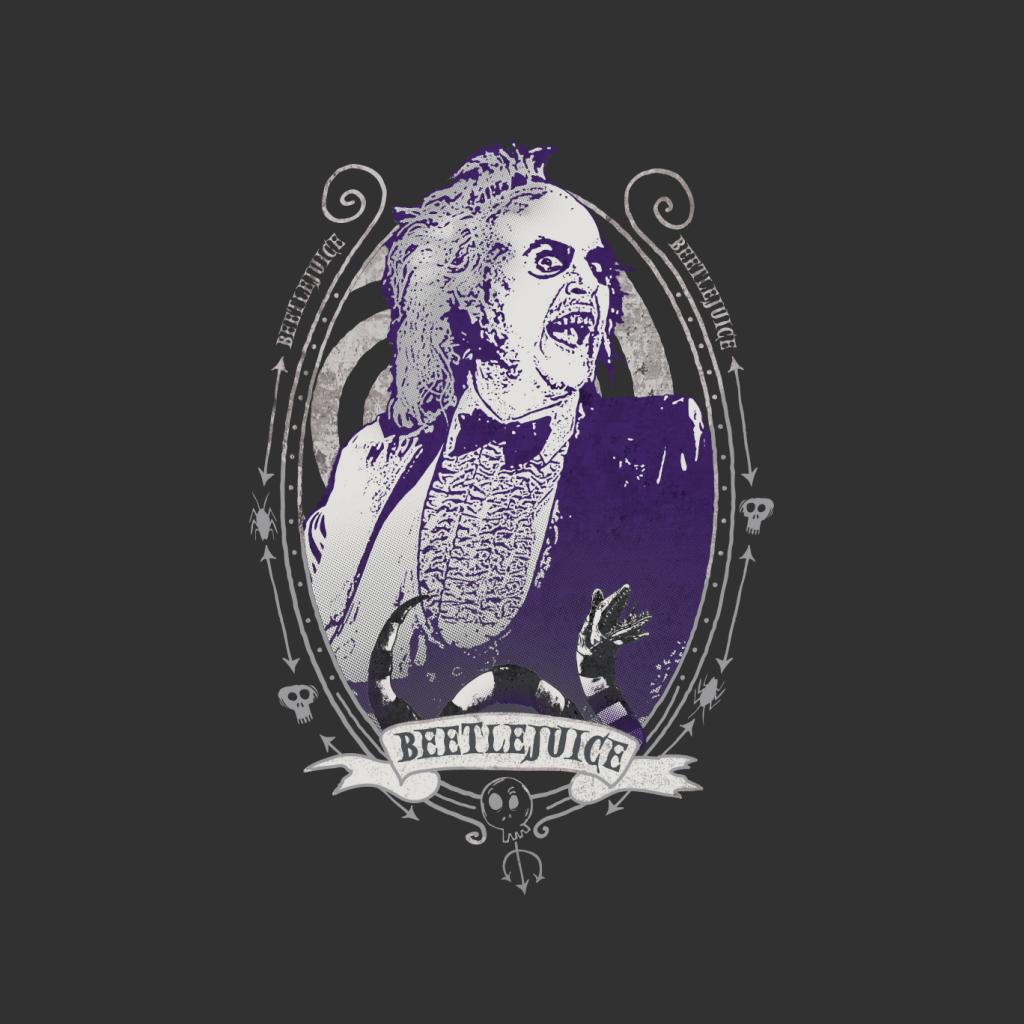 Beetlejuice Portrait Men's Hooded Sweatshirt-ALL + EVERY