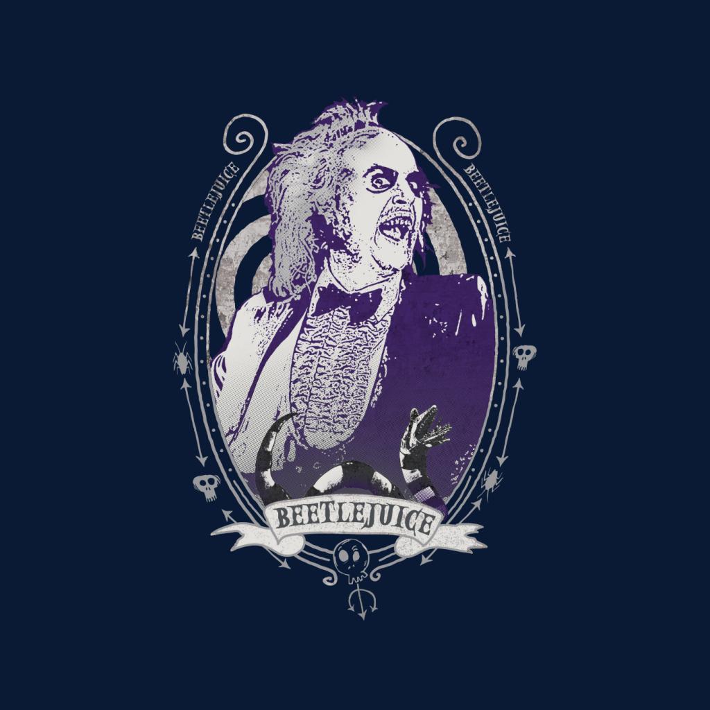 Beetlejuice Portrait Men's T-Shirt-ALL + EVERY