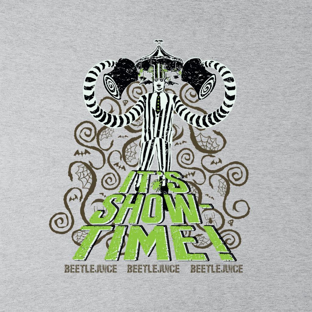 Beetlejuice It's Show Time Men's T-Shirt-ALL + EVERY