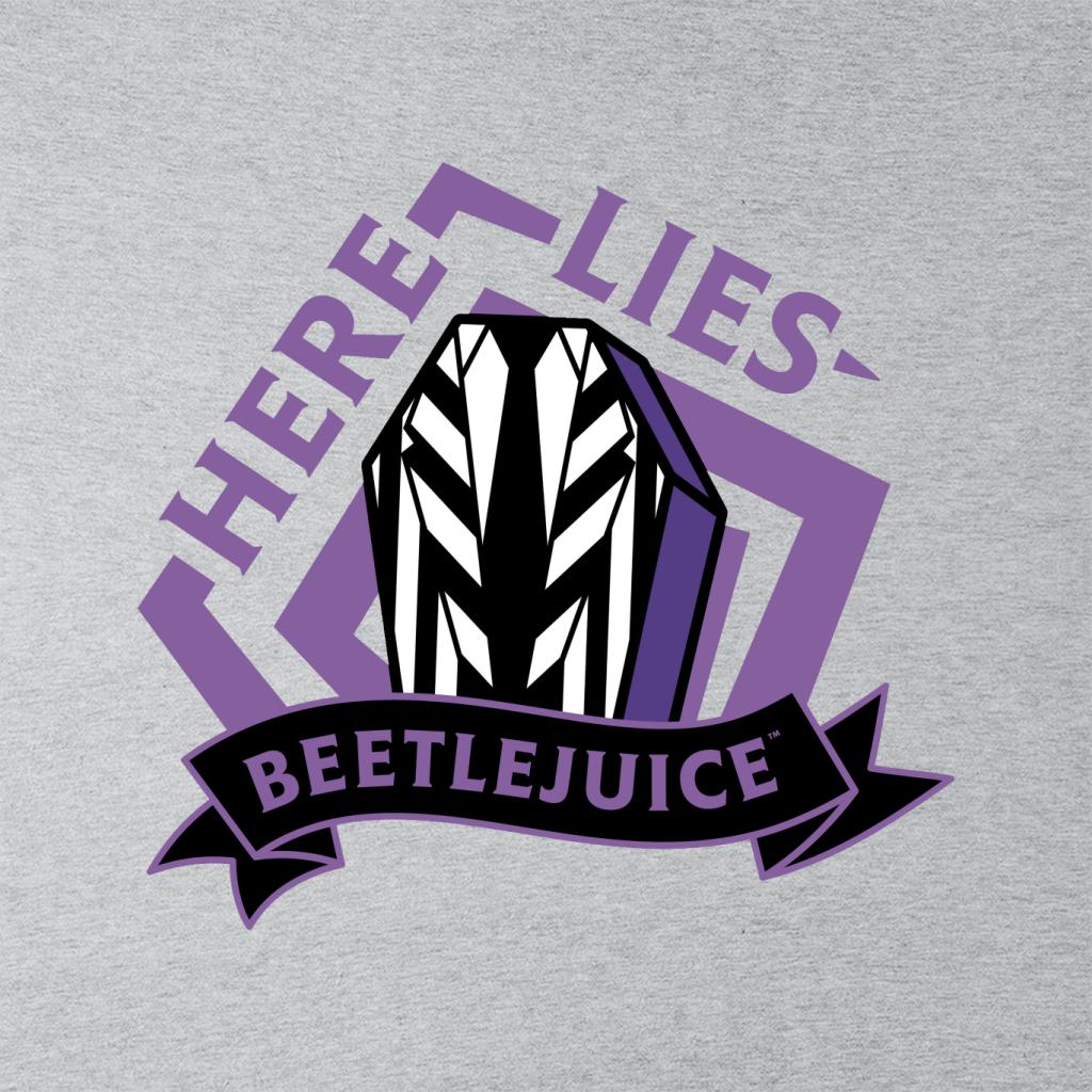 Beetlejuice Here Lies Beetlejuice Men's Sweatshirt-ALL + EVERY