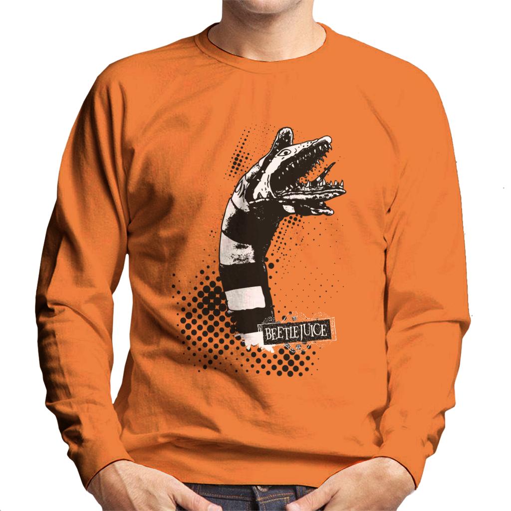 Beetlejuice Sandworm From Saturn Men's Sweatshirt-ALL + EVERY