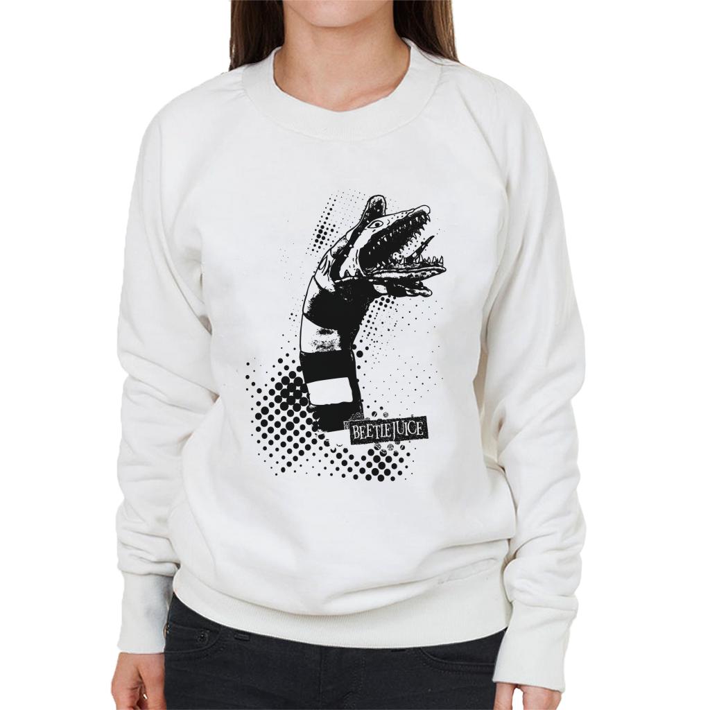 Beetlejuice Sandworm From Saturn Women's Sweatshirt-ALL + EVERY