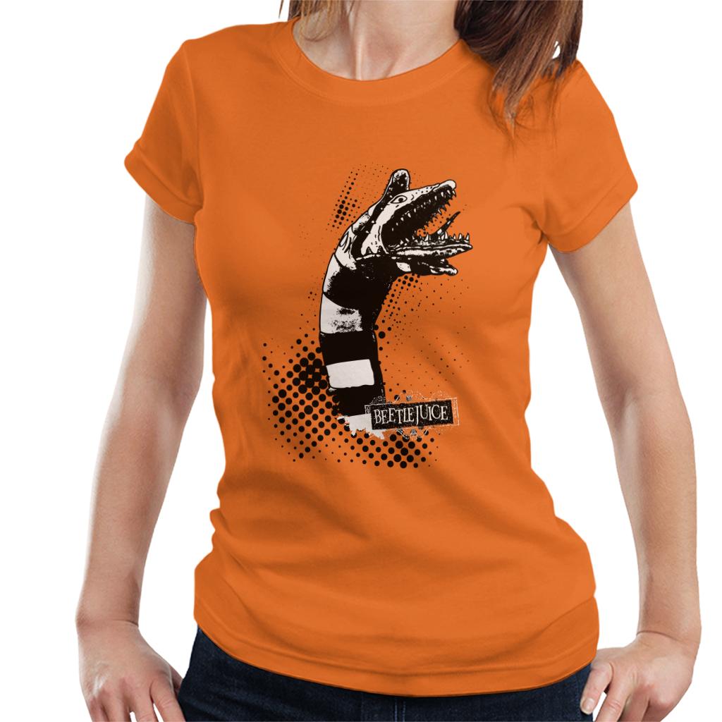 Beetlejuice Sandworm From Saturn Women's T-Shirt-ALL + EVERY