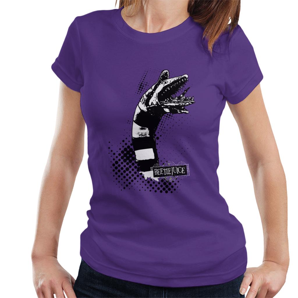 Beetlejuice Sandworm From Saturn Women's T-Shirt-ALL + EVERY