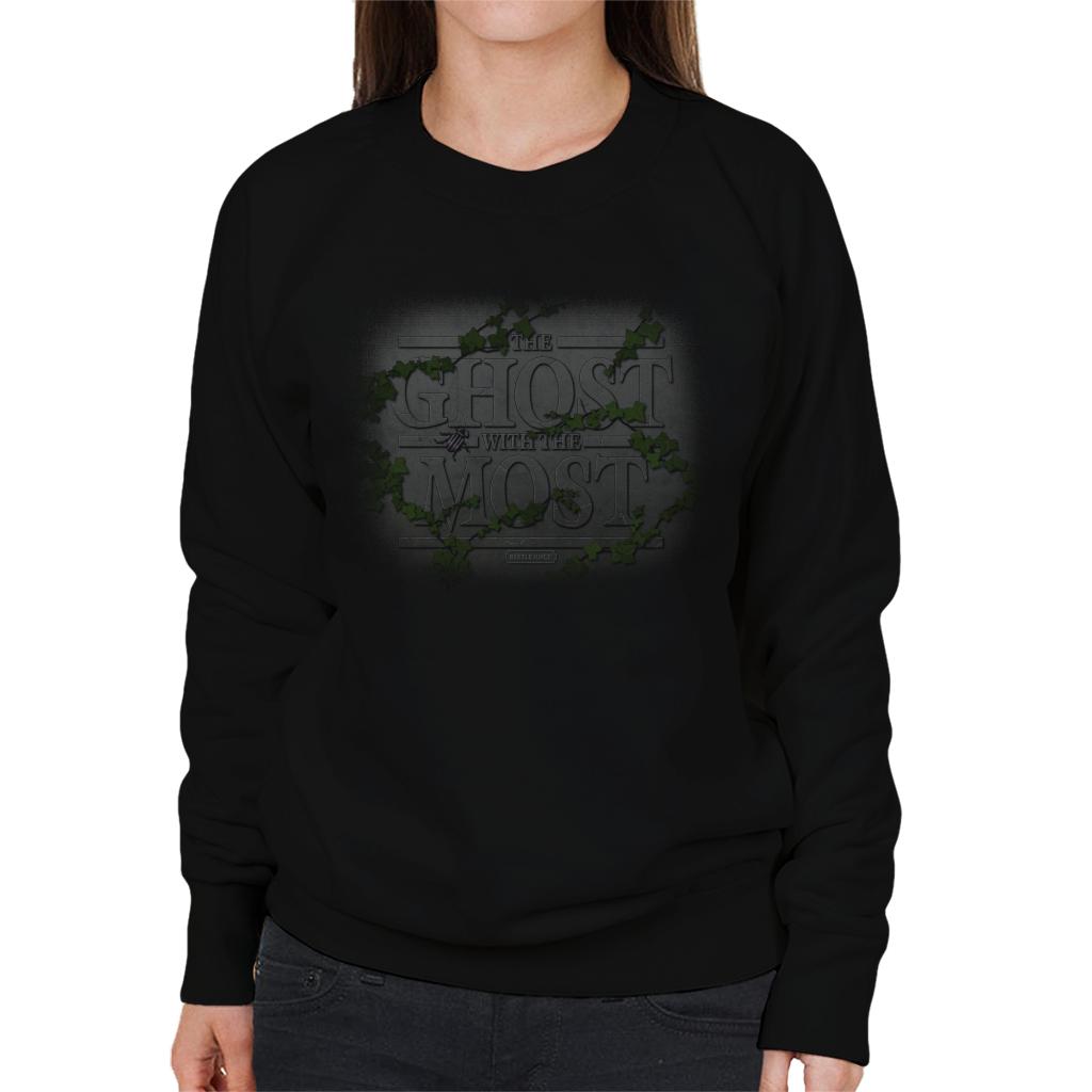 Beetlejuice The Ghost With The Most Women's Sweatshirt-ALL + EVERY