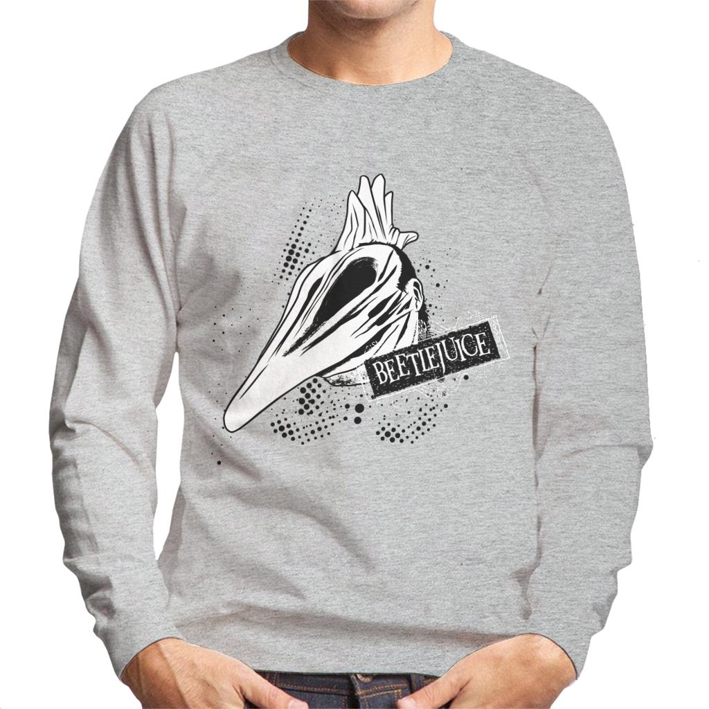 Beetlejuice Adam Transformed Men's Sweatshirt-ALL + EVERY