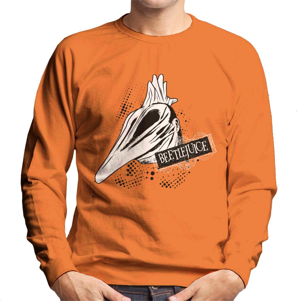 Beetlejuice Adam Transformed Men's Sweatshirt-ALL + EVERY