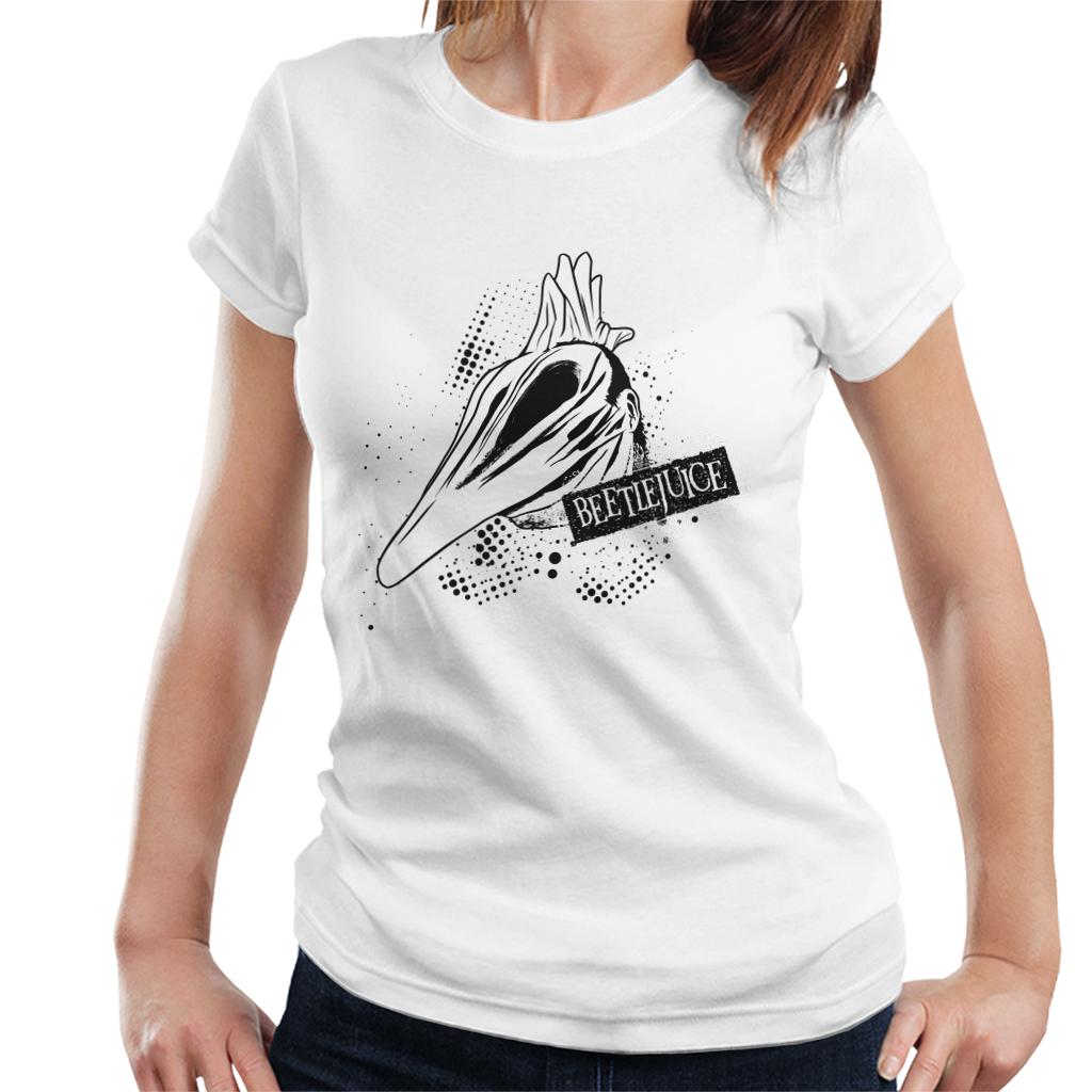 Beetlejuice Adam Transformed Women's T-Shirt-ALL + EVERY