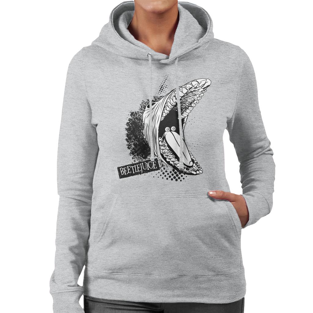 Beetlejuice Barbara Transformed Women's Hooded Sweatshirt-ALL + EVERY