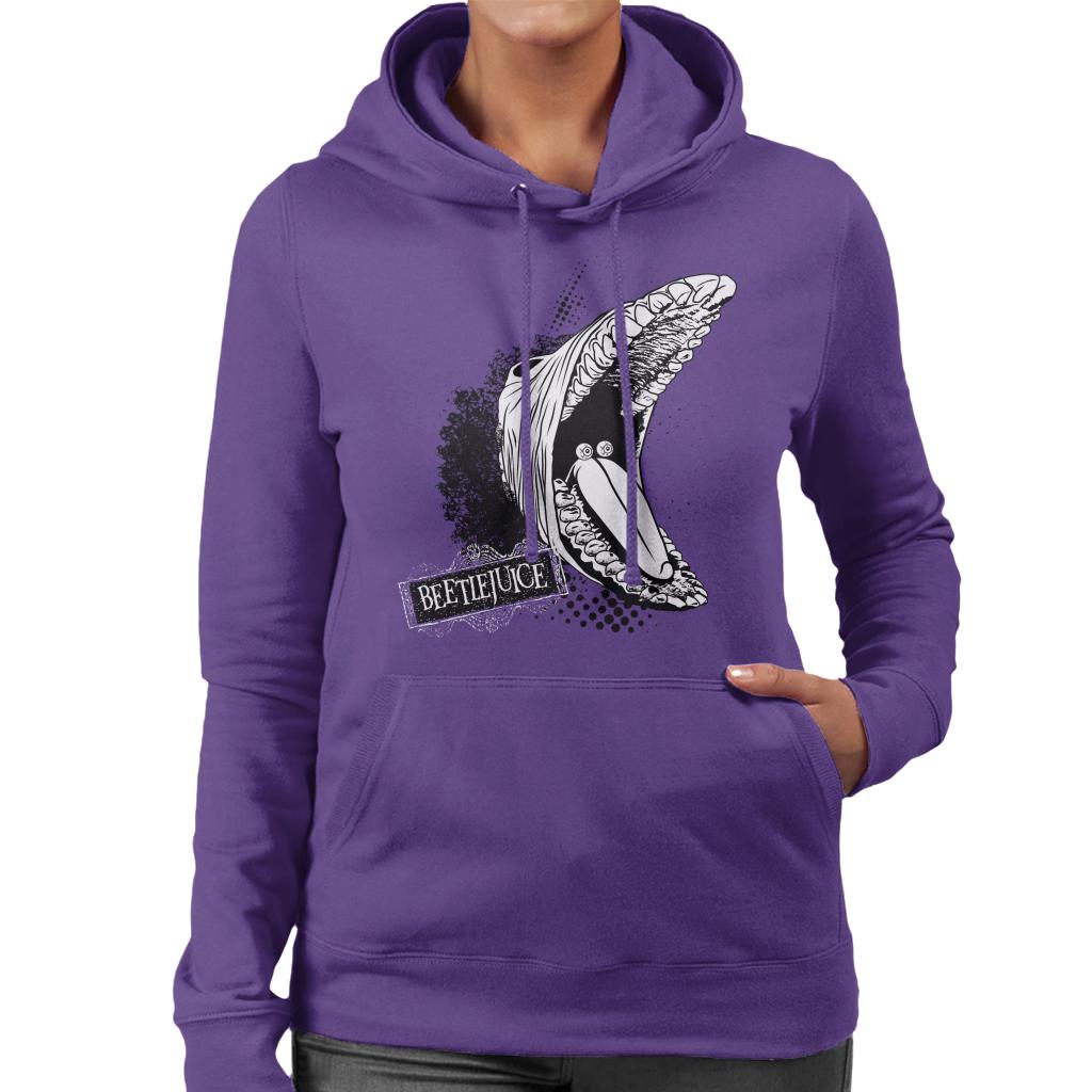 Beetlejuice Barbara Transformed Women's Hooded Sweatshirt-ALL + EVERY