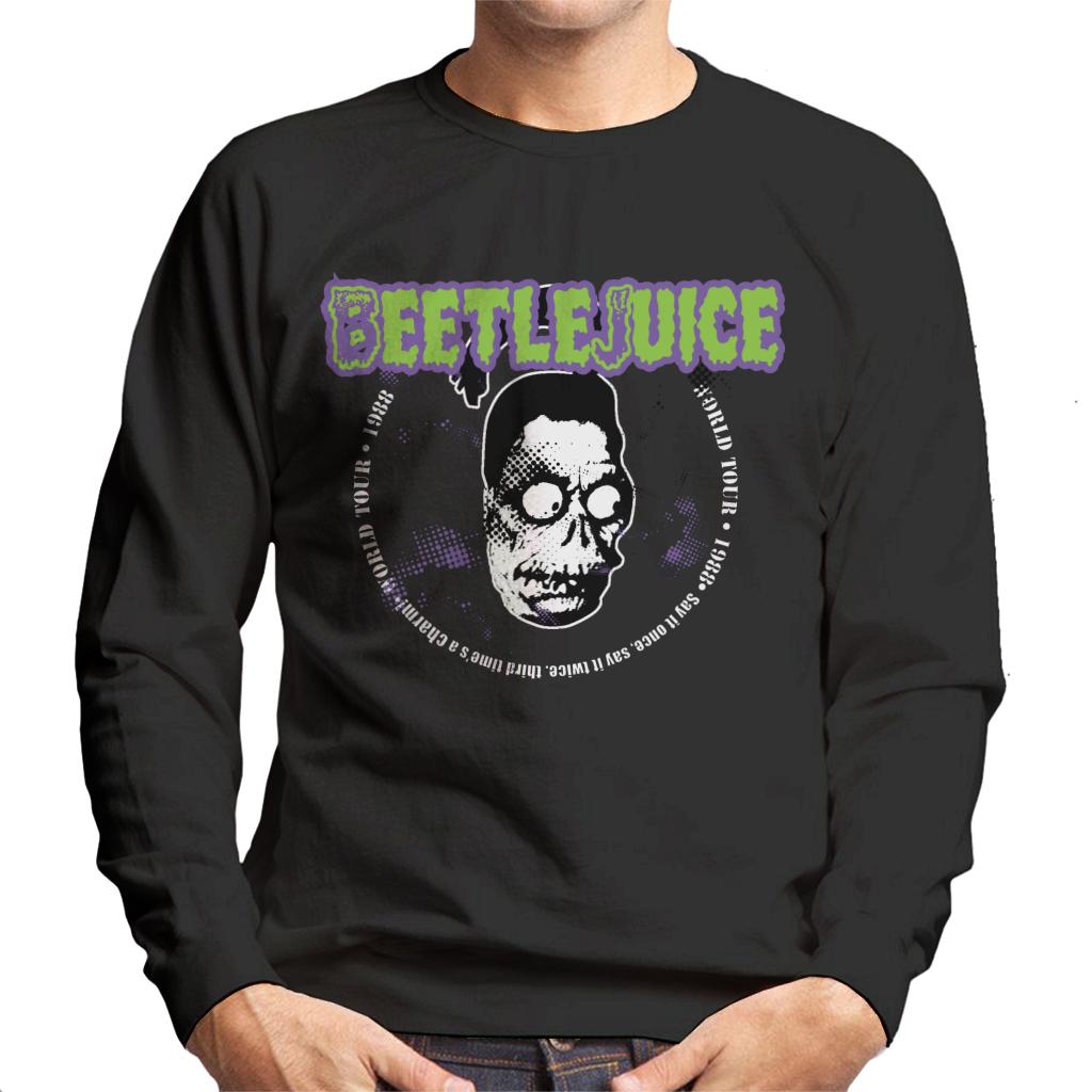 Beetlejuice 1988 World Tour Men's Sweatshirt-ALL + EVERY