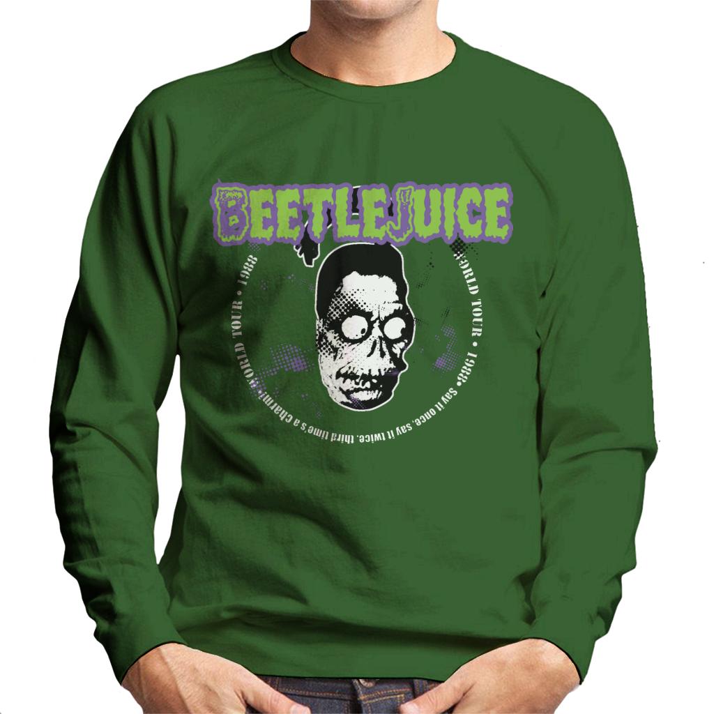 Beetlejuice 1988 World Tour Men's Sweatshirt-ALL + EVERY