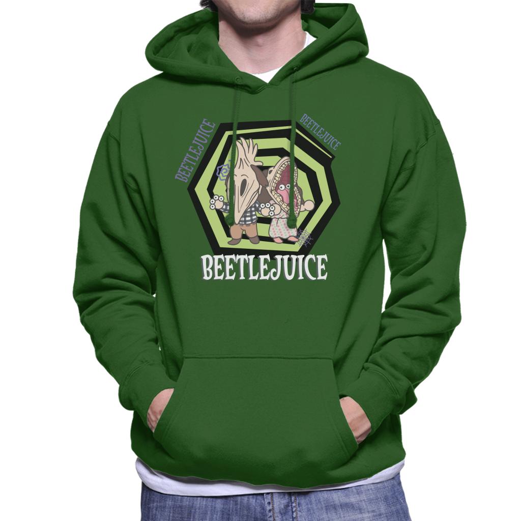 Beetlejuice Adam And Barbara Men's Hooded Sweatshirt-ALL + EVERY