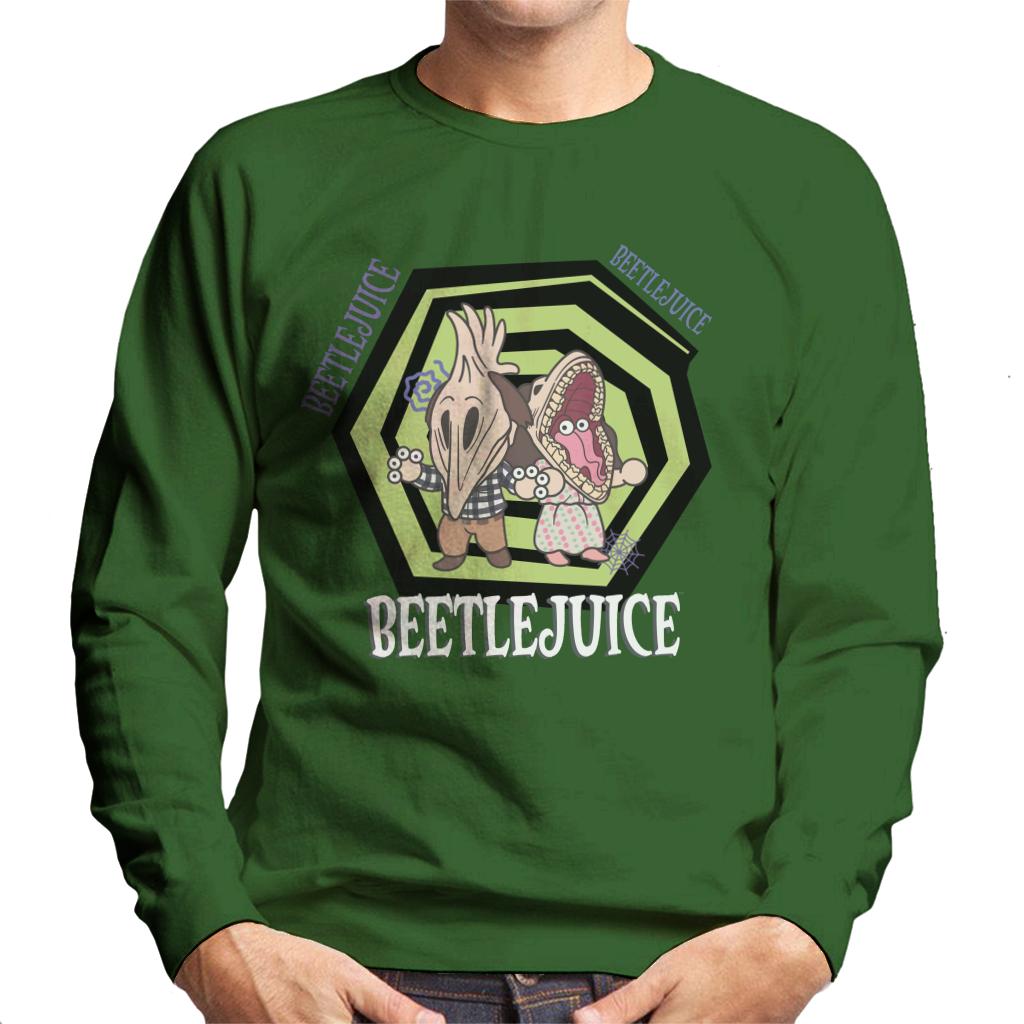 Beetlejuice Adam And Barbara Men's Sweatshirt-ALL + EVERY