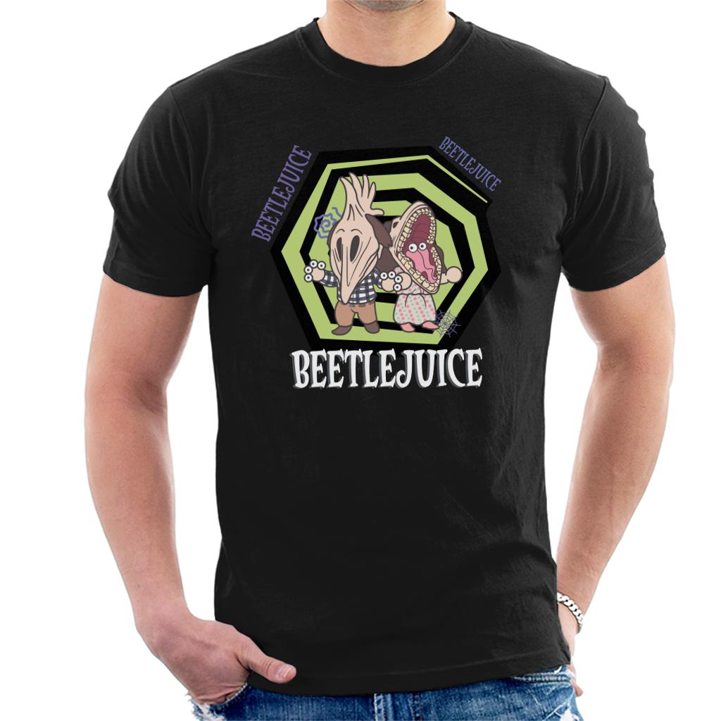 Beetlejuice Adam And Barbara Men's T-Shirt-ALL + EVERY