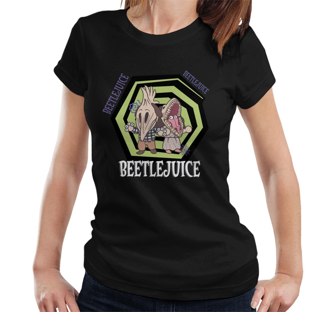 Beetlejuice Adam And Barbara Women's T-Shirt-ALL + EVERY