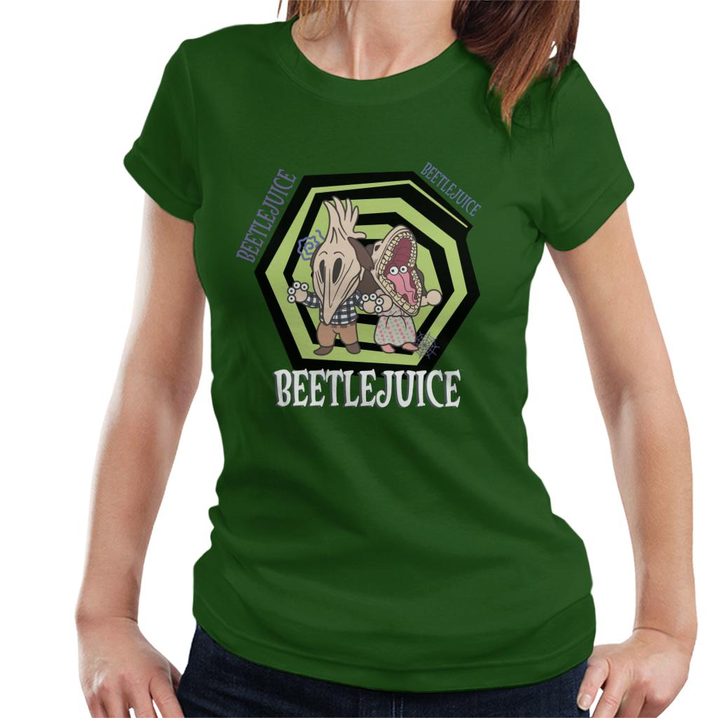 Beetlejuice Adam And Barbara Women's T-Shirt-ALL + EVERY