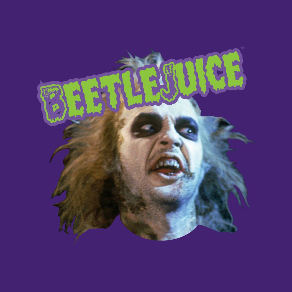 Beetlejuice Halloween Character Head Women's T-Shirt-ALL + EVERY