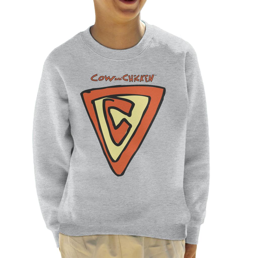 Cow and Chicken Supercow Kid's Sweatshirt-ALL + EVERY