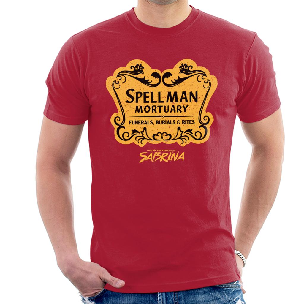 The Chilling Adventures Of Sabrina Spellman Mortuary Men's T-Shirt-ALL + EVERY