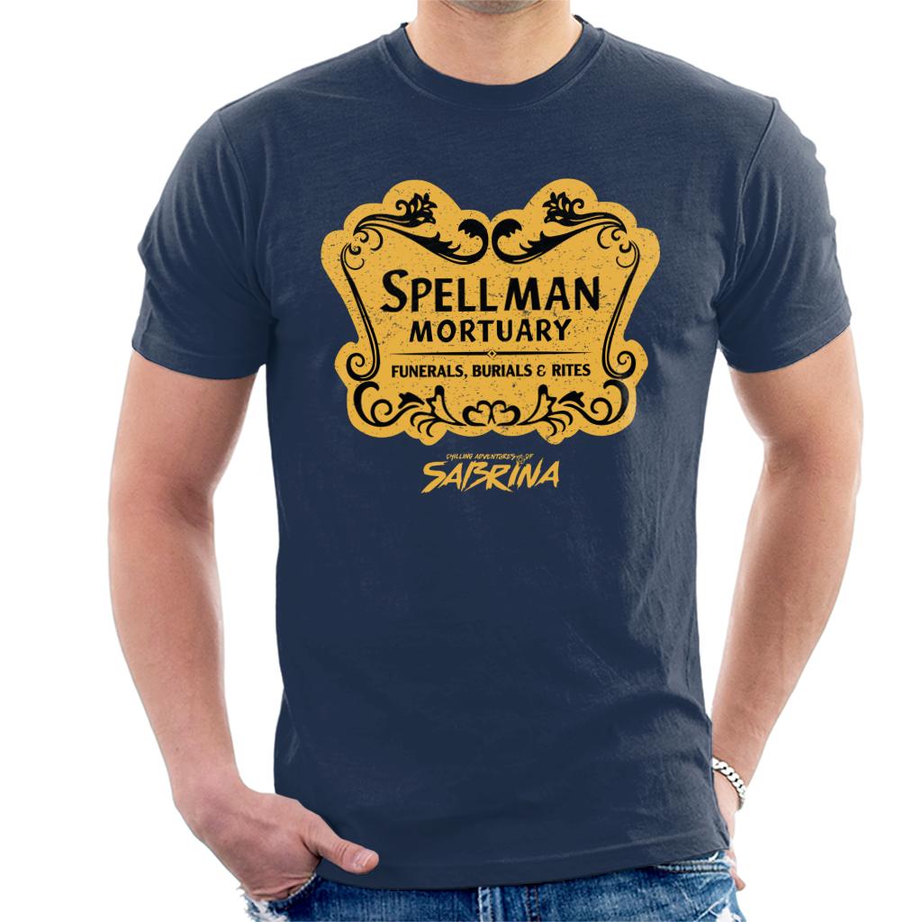 The Chilling Adventures Of Sabrina Spellman Mortuary Men's T-Shirt-ALL + EVERY