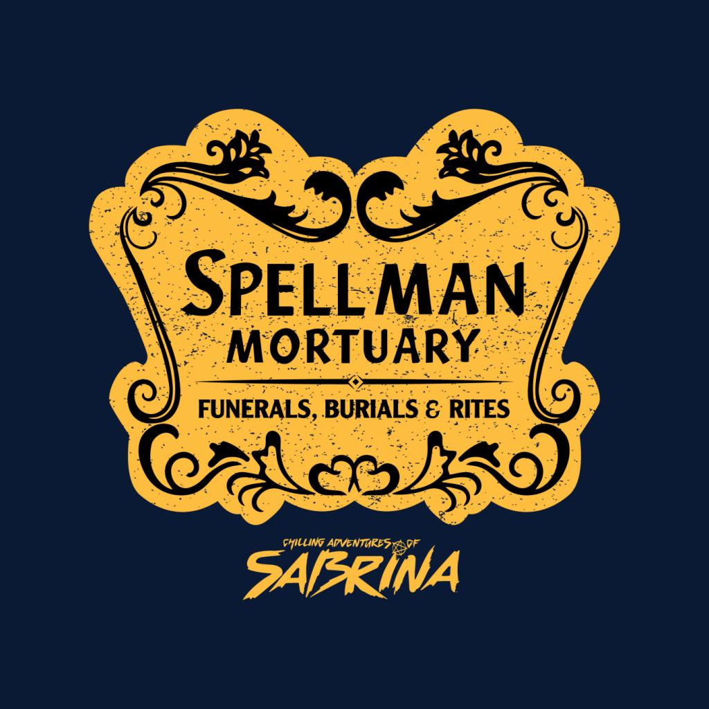 The Chilling Adventures Of Sabrina Spellman Mortuary Men's T-Shirt-ALL + EVERY