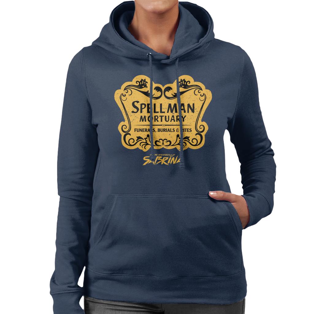 The Chilling Adventures Of Sabrina Spellman Mortuary Women's Hooded Sweatshirt-ALL + EVERY