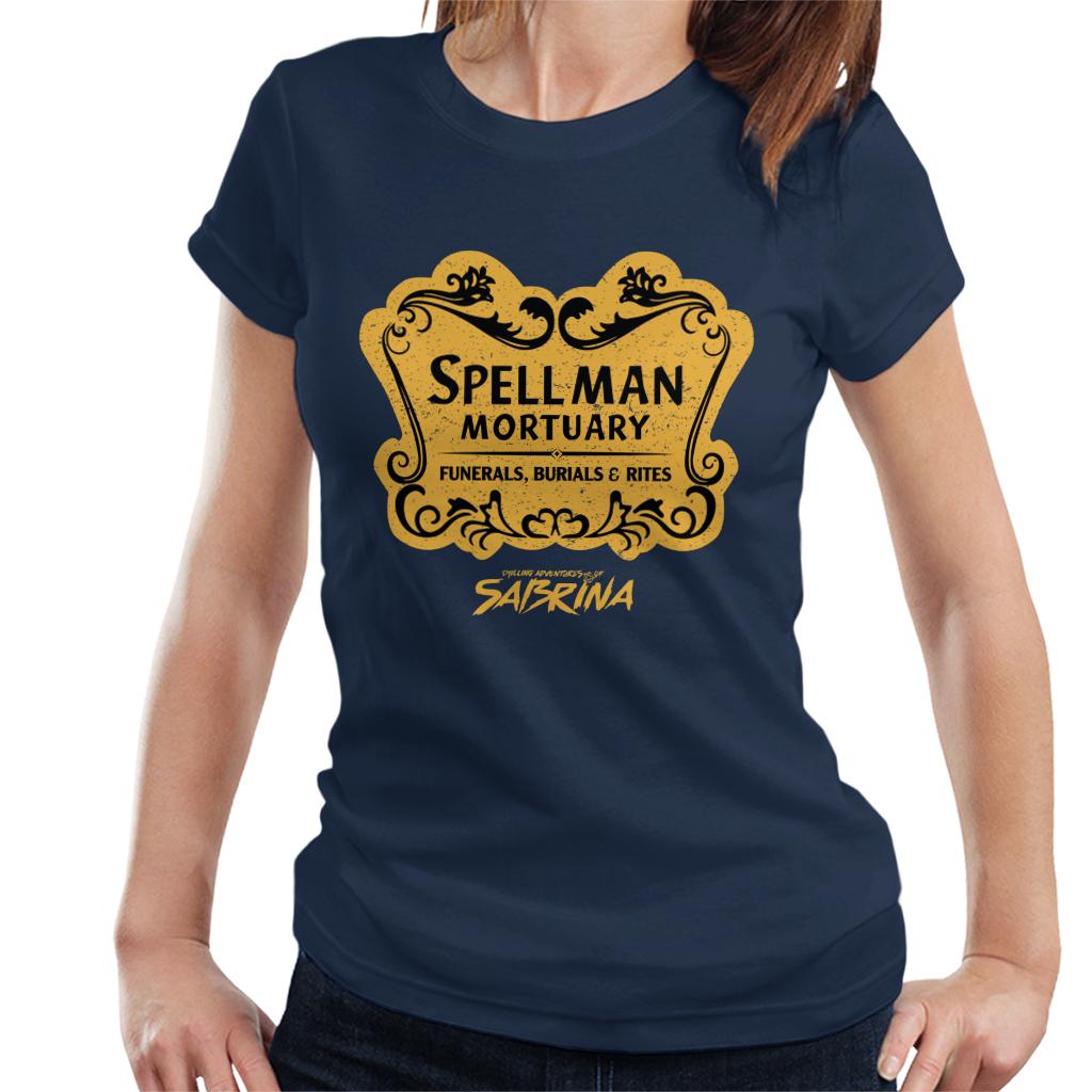 The Chilling Adventures Of Sabrina Spellman Mortuary Women's T-Shirt-ALL + EVERY