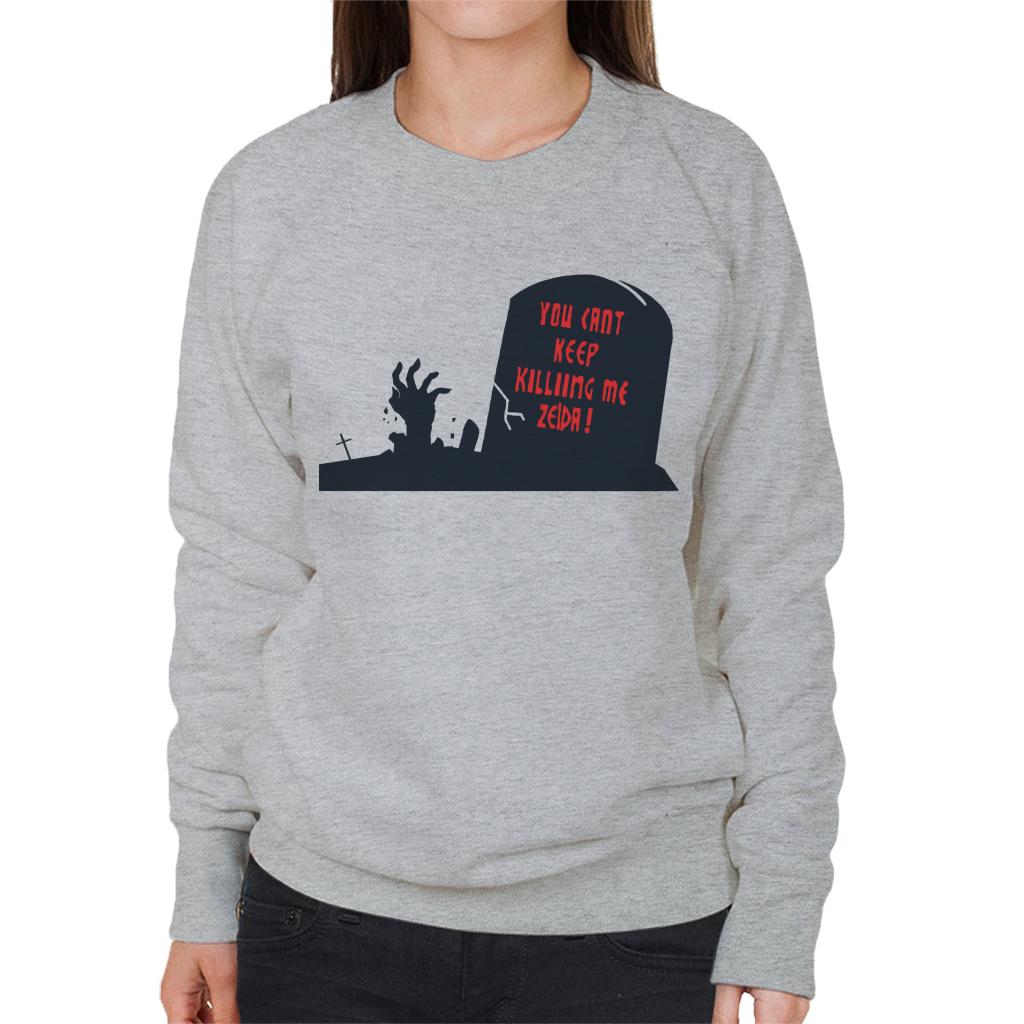 The Chilling Adventures Of Sabrina You Can't Keep Killing Me Zelda Women's Sweatshirt-ALL + EVERY