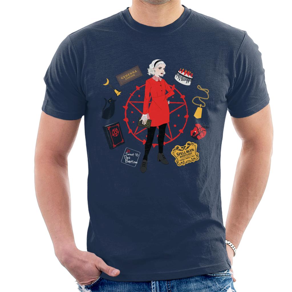 The Chilling Adventures Of Sabrina Gehenna Station Men's T-Shirt-ALL + EVERY