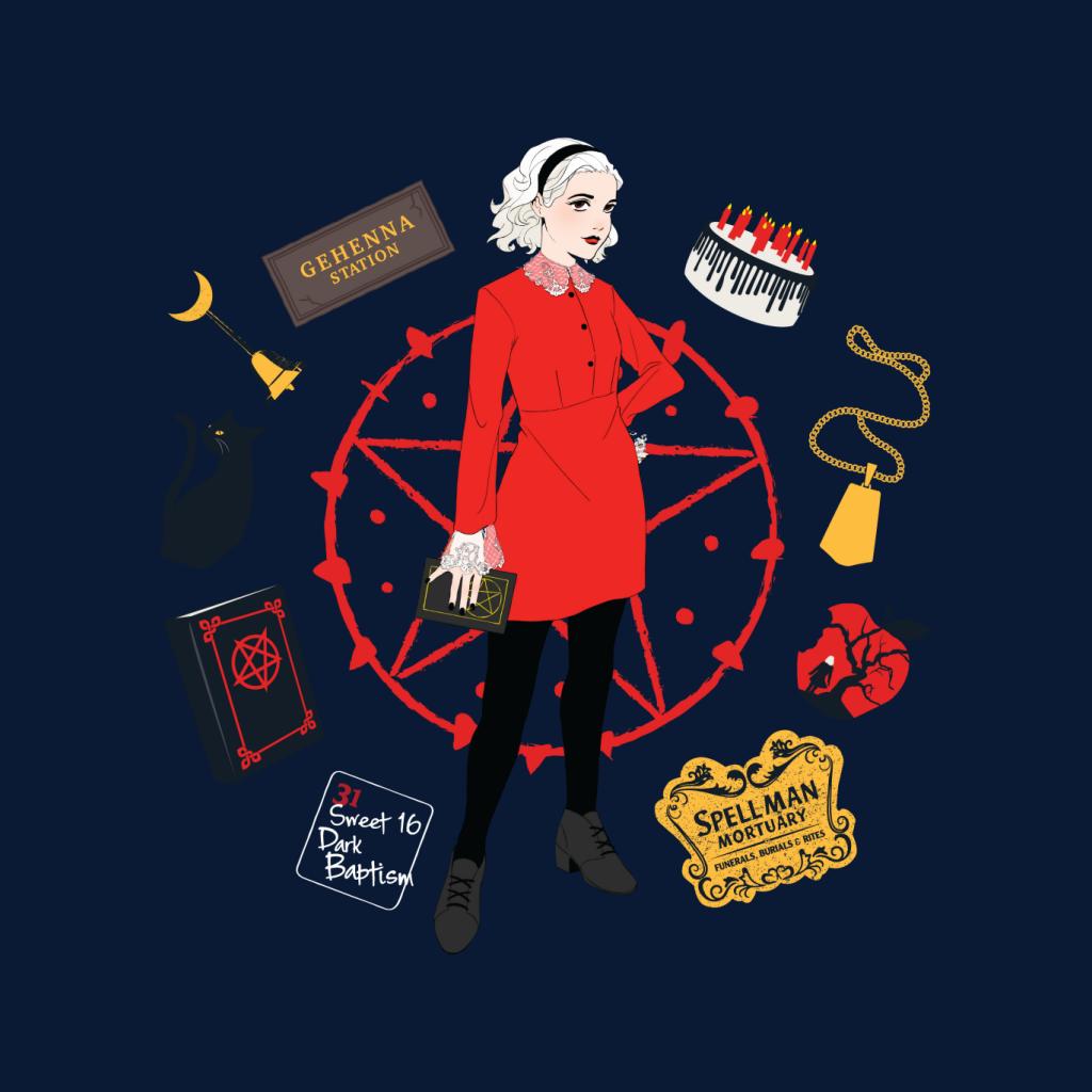 The Chilling Adventures Of Sabrina Gehenna Station Women's Sweatshirt-ALL + EVERY