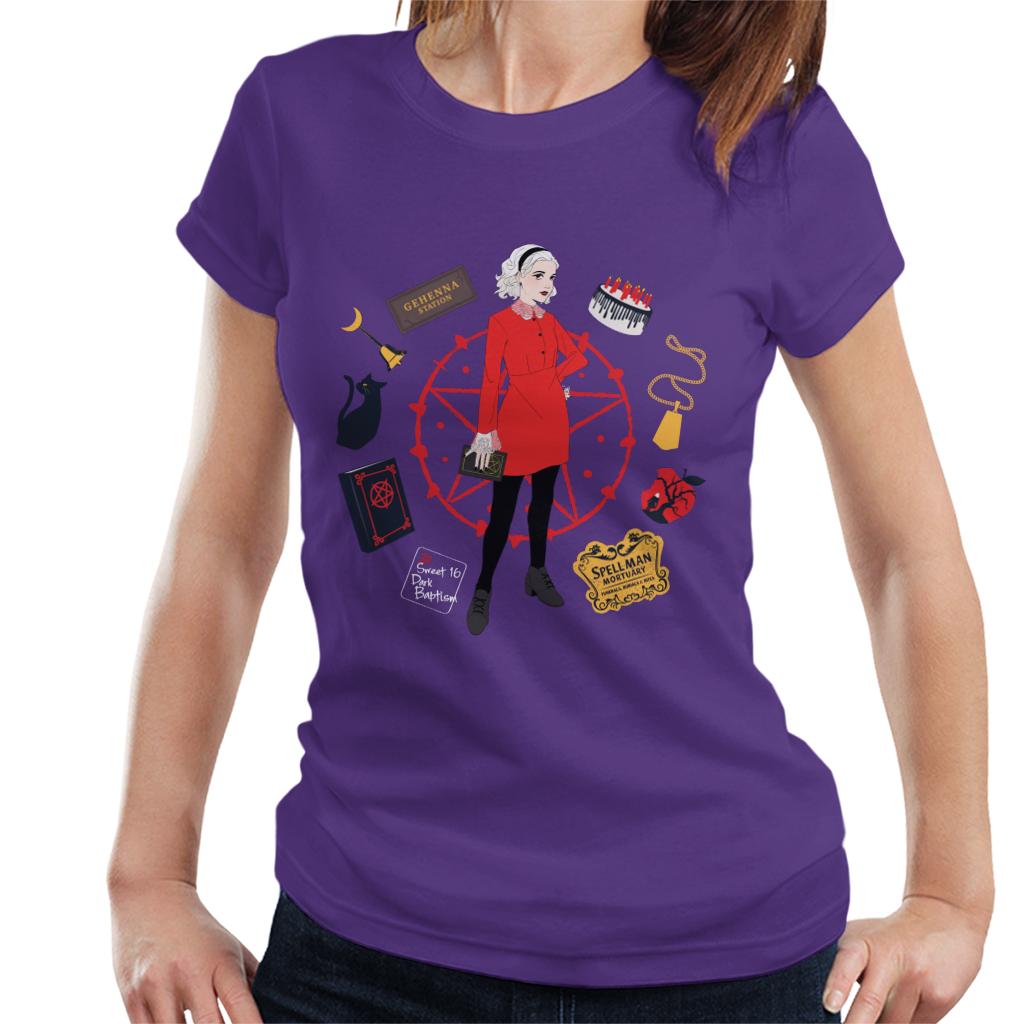 The Chilling Adventures Of Sabrina Gehenna Station Women's T-Shirt-ALL + EVERY