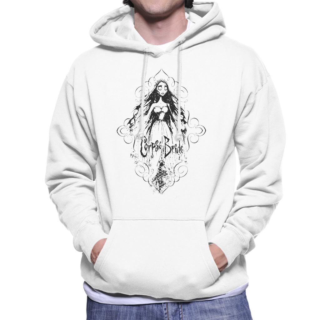 Corpse Bride Emily Flying Men's Hooded Sweatshirt-ALL + EVERY