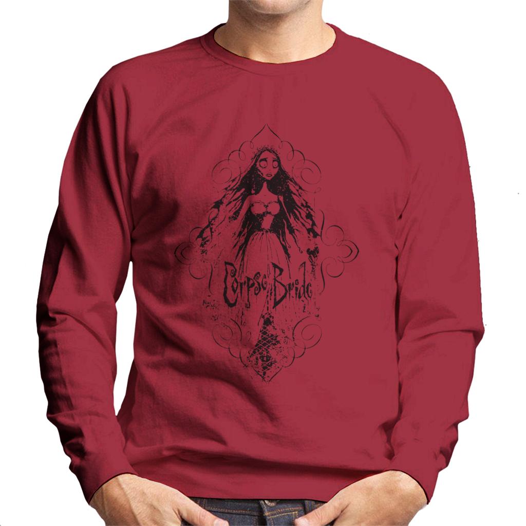 Corpse Bride Emily Flying Men's Sweatshirt-ALL + EVERY