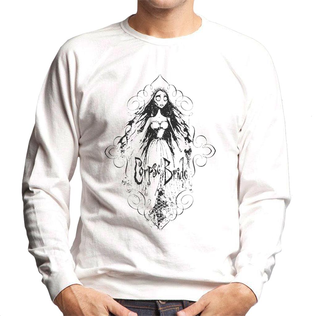 Corpse Bride Emily Flying Men's Sweatshirt-ALL + EVERY