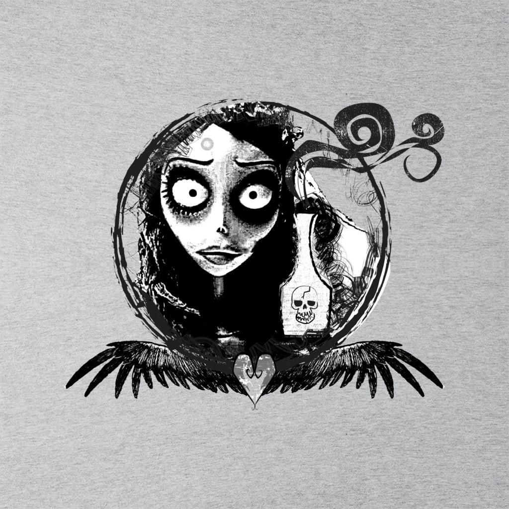 Corpse Bride Emily Looking In The Mirror Men's T-Shirt-ALL + EVERY