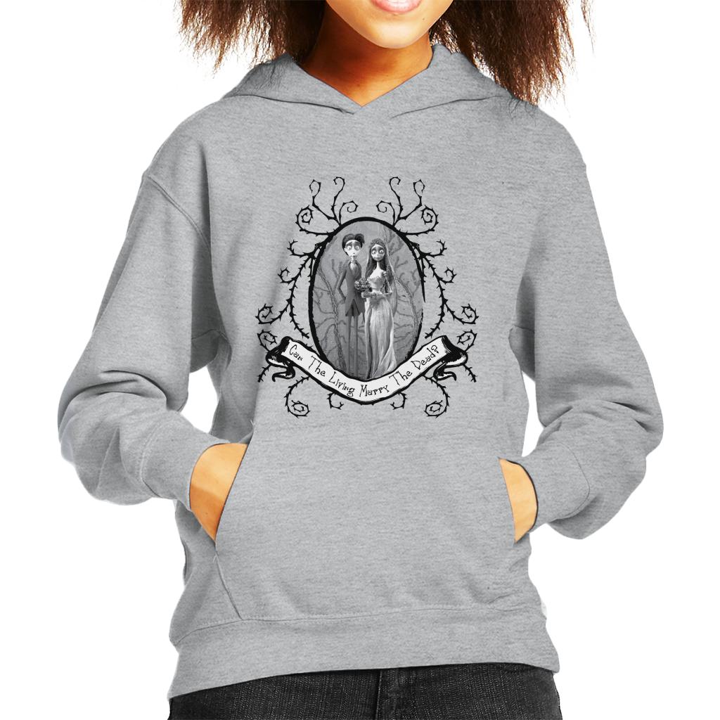 Corpse Bride Halloween Can The Living Marry The Dead Kid's Hooded Sweatshirt-ALL + EVERY