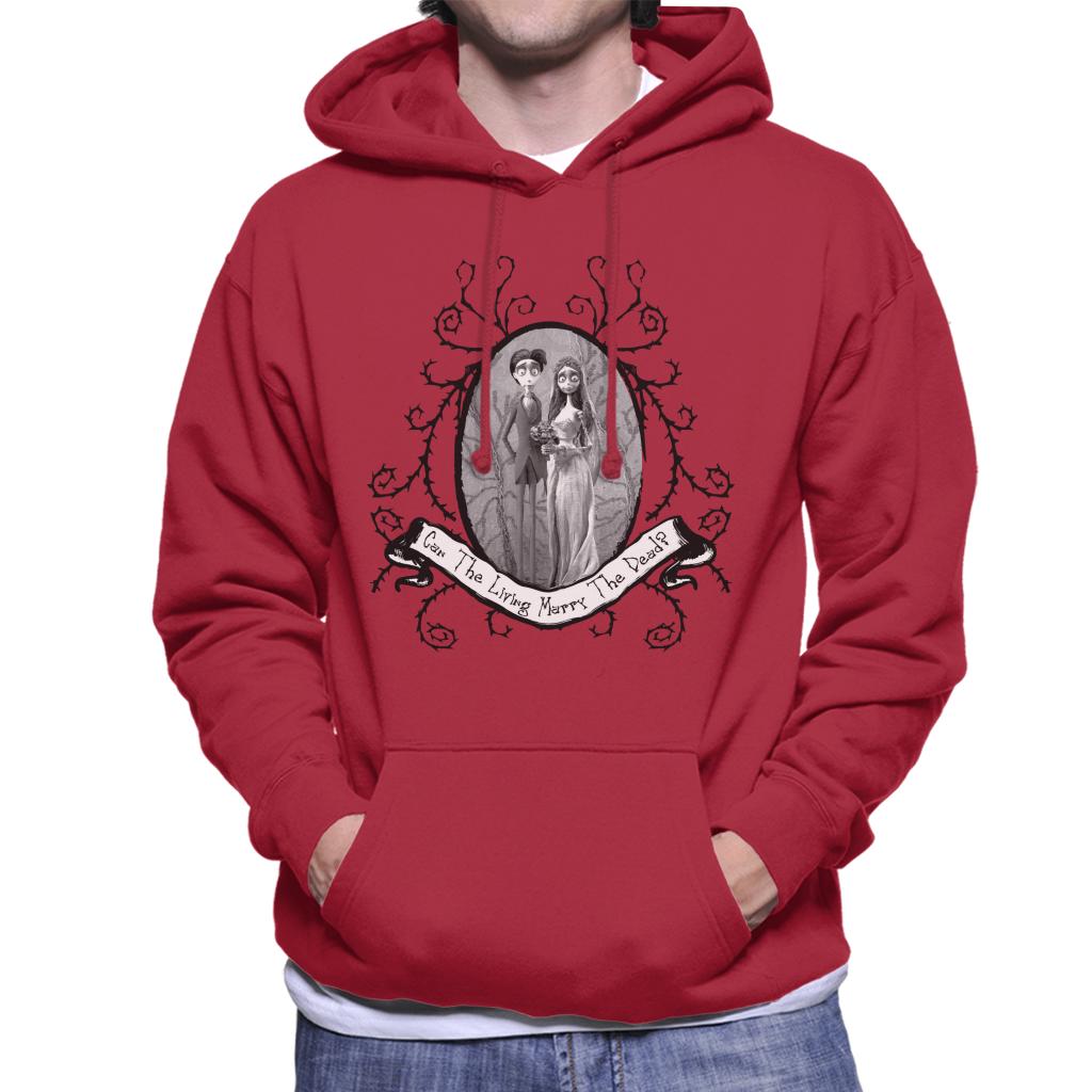 Corpse Bride Halloween Can The Living Marry The Dead Men's Hooded Sweatshirt-ALL + EVERY